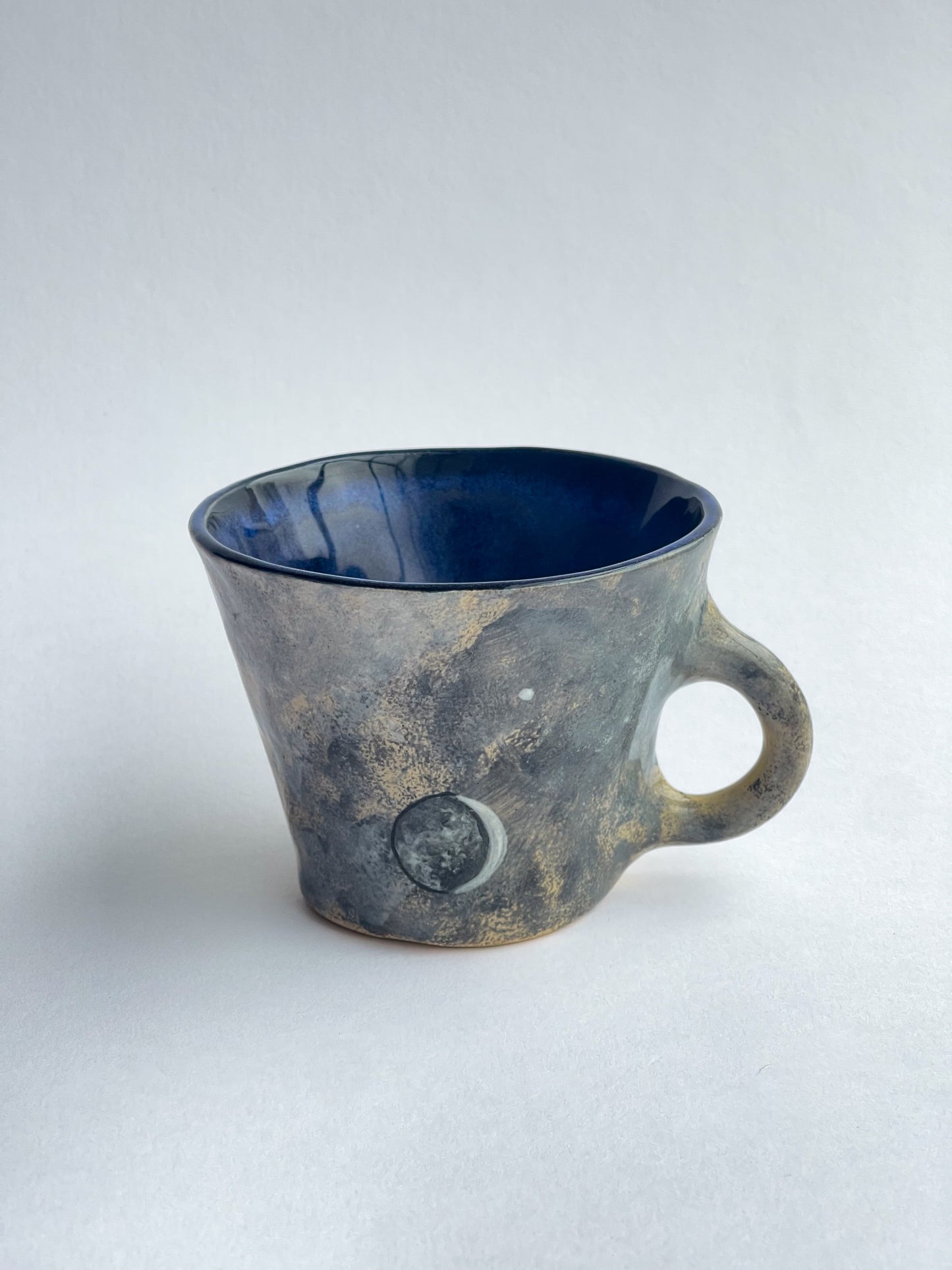 EMBRACE: Moon / قمر mug and plate set