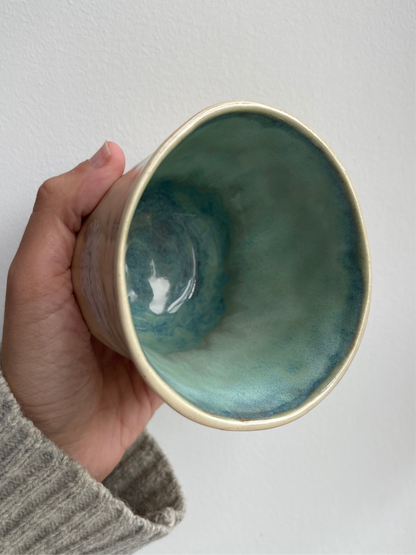 Mama and baba ceramic tumbler set