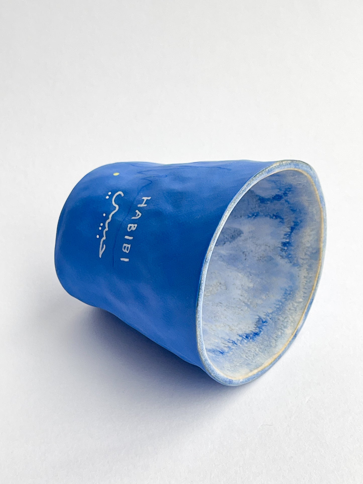 EMBRACE: Habibi / حبيبي electric blue cup