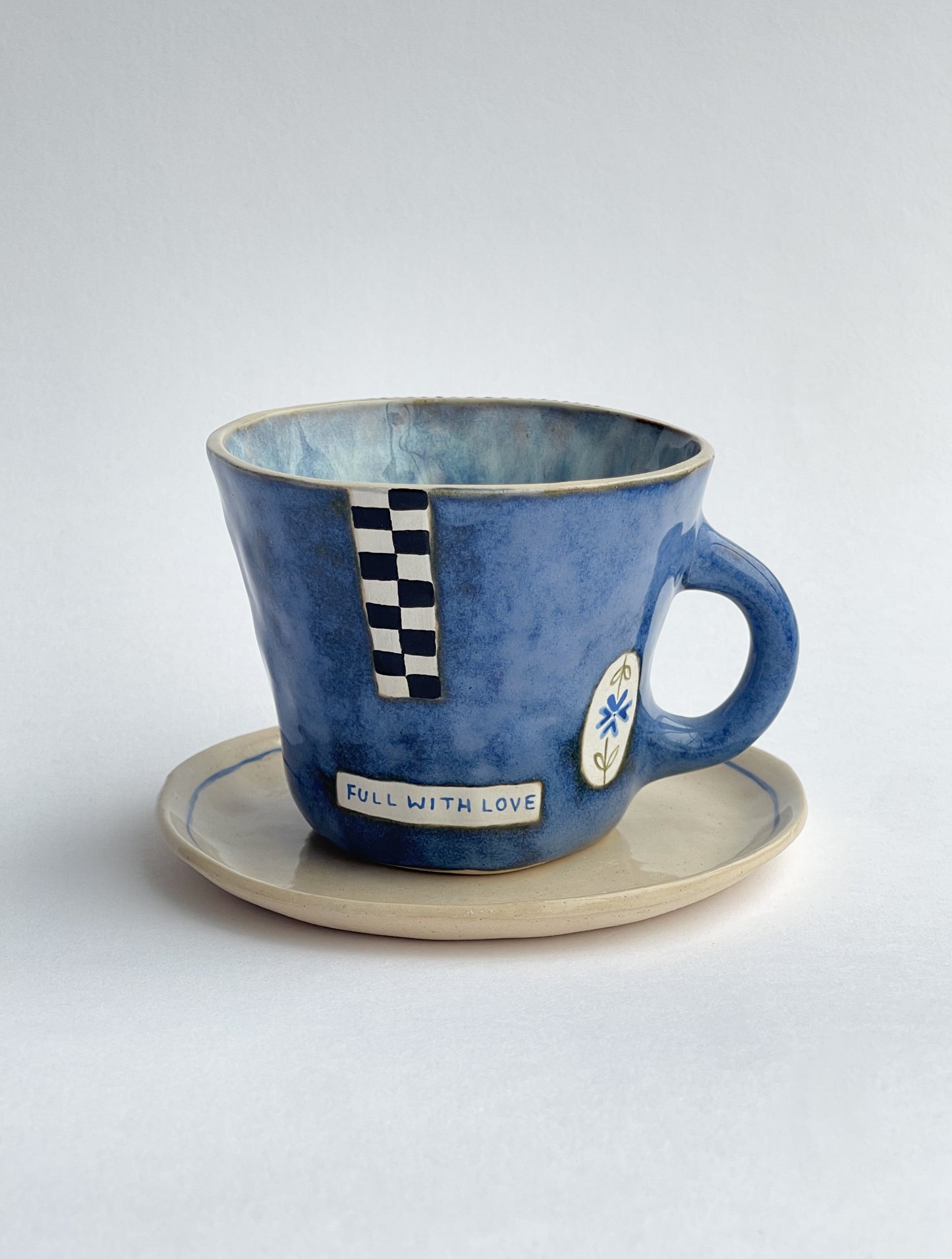 EMBRACE: Good morning / صباح الخير mug and plate set