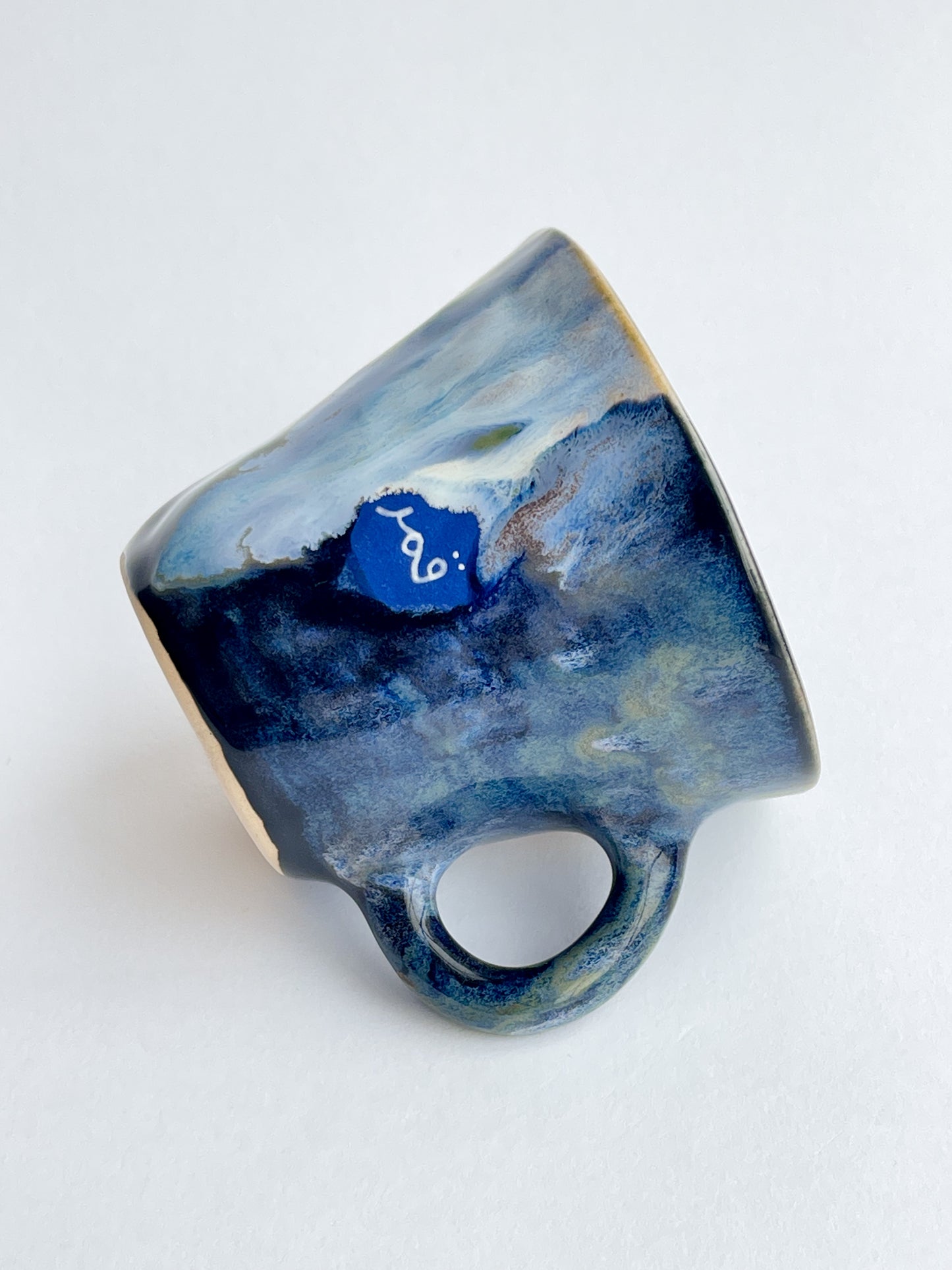 EMBRACE: Moon / قمر marble mug