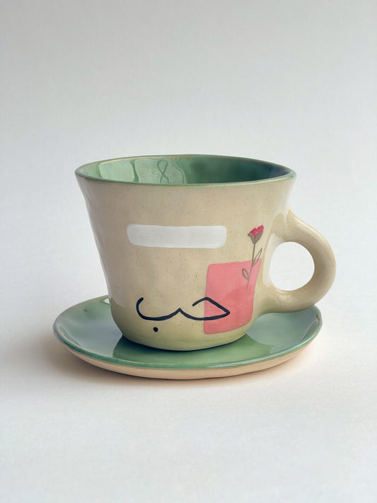 EMBRACE: I love you so much mug and plate set