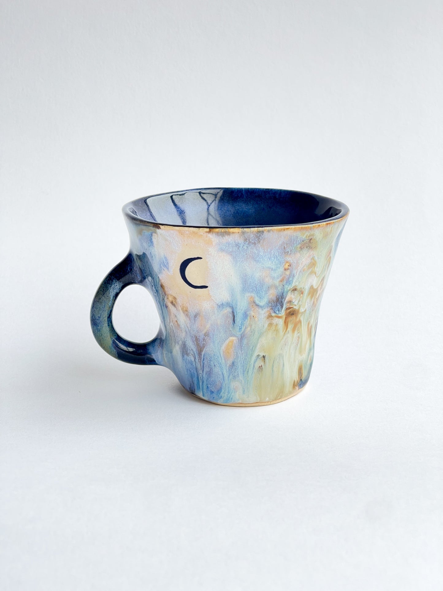 EMBRACE: Moon / قمر marble mug