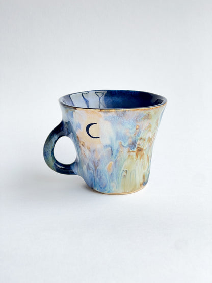 EMBRACE: Moon / قمر marble mug