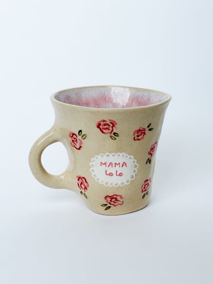 EMBRACE: Mama / ماما rose mug