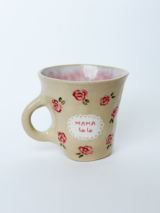 EMBRACE: Mama / ماما rose mug
