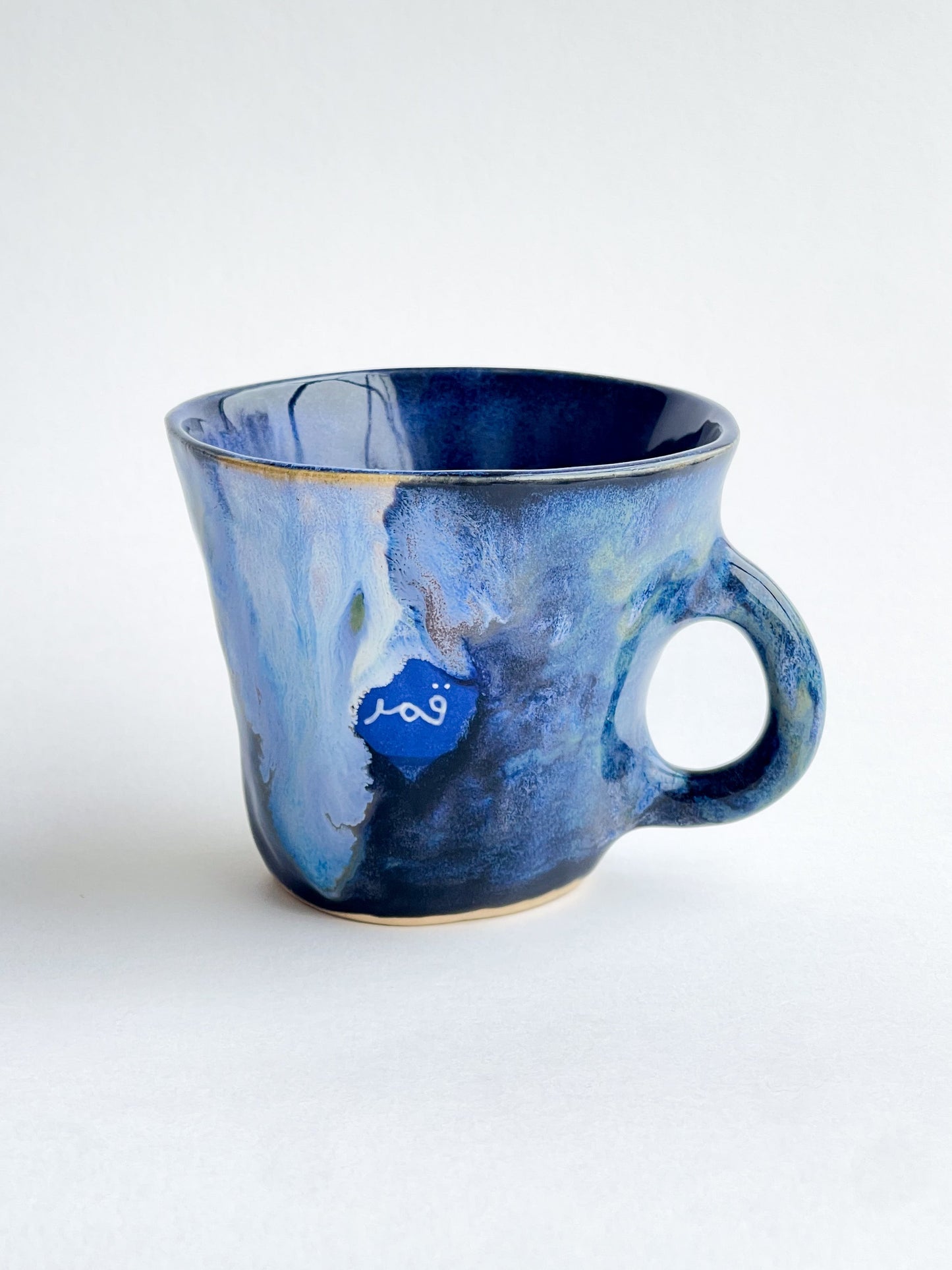 EMBRACE: Moon / قمر marble mug