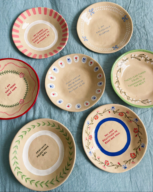Limited Edition: Jane Austen Plates