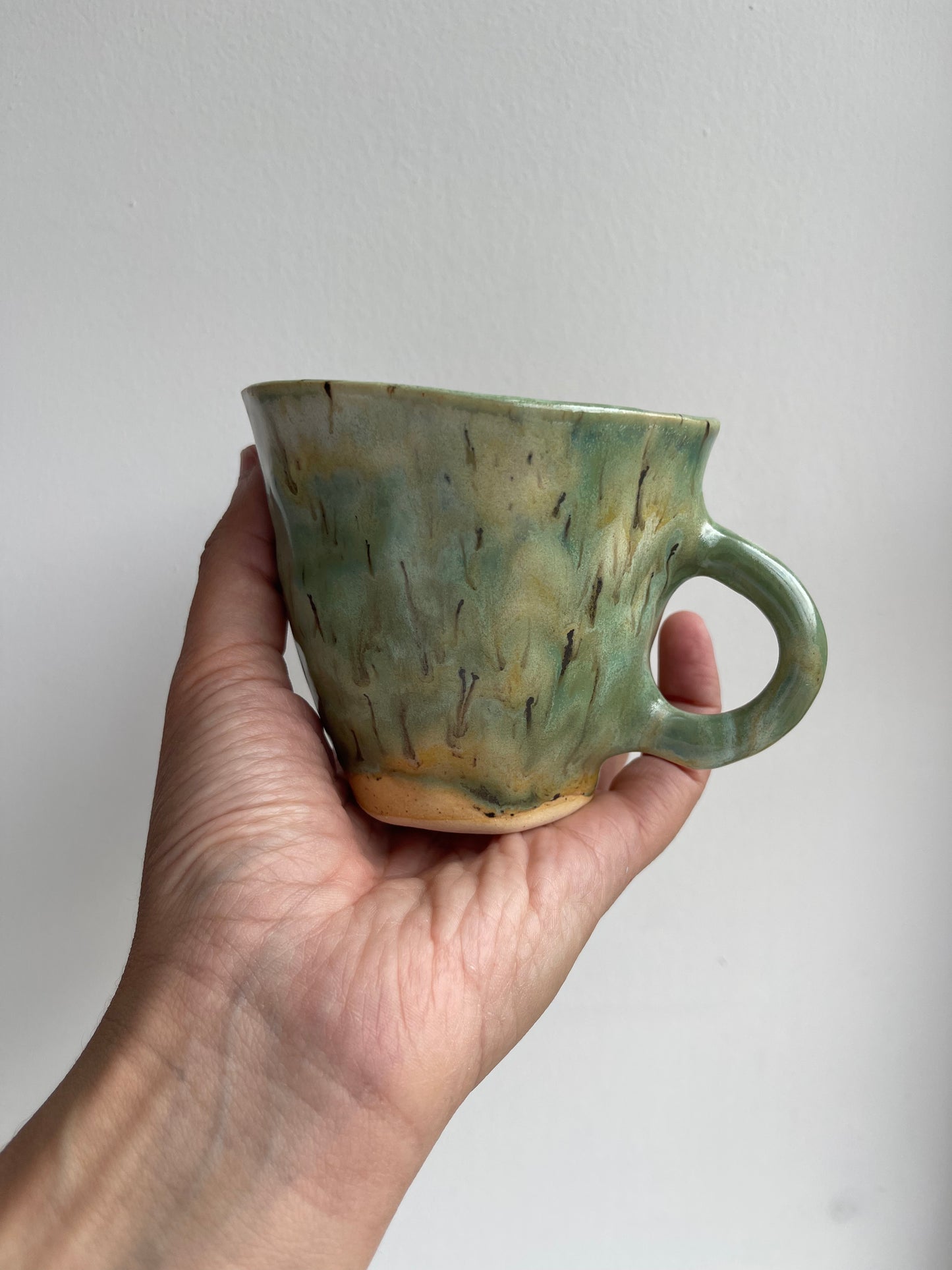 Glaze Test Mug in Green