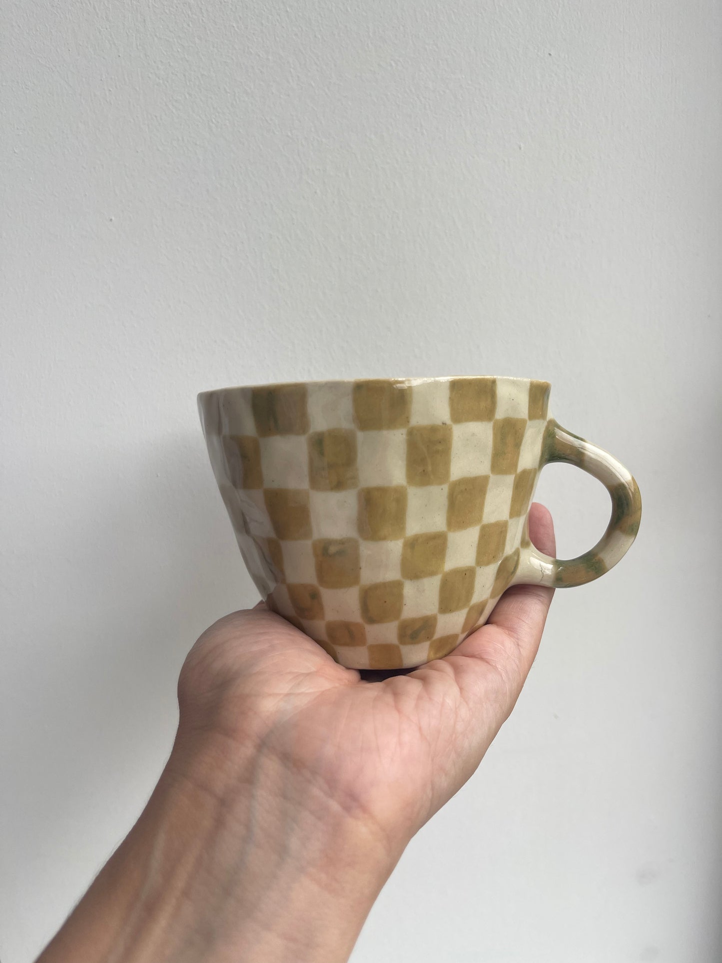 SAMPLE SALE - Checkerboard Mug 16