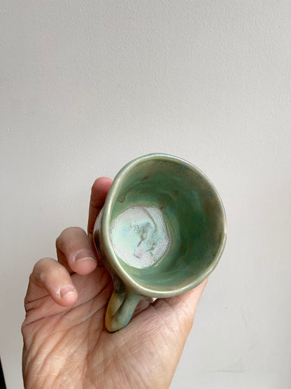 Glaze test espresso cup 1