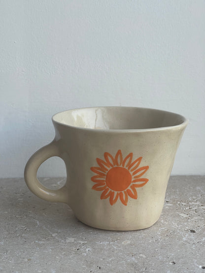 My hero, my dad (orange) mug