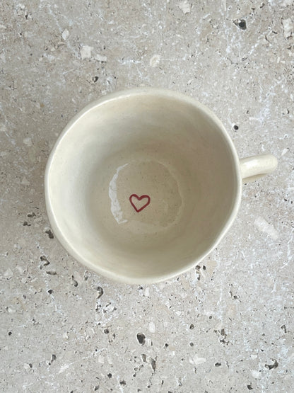 I'm so proud to be your daughter floral mug