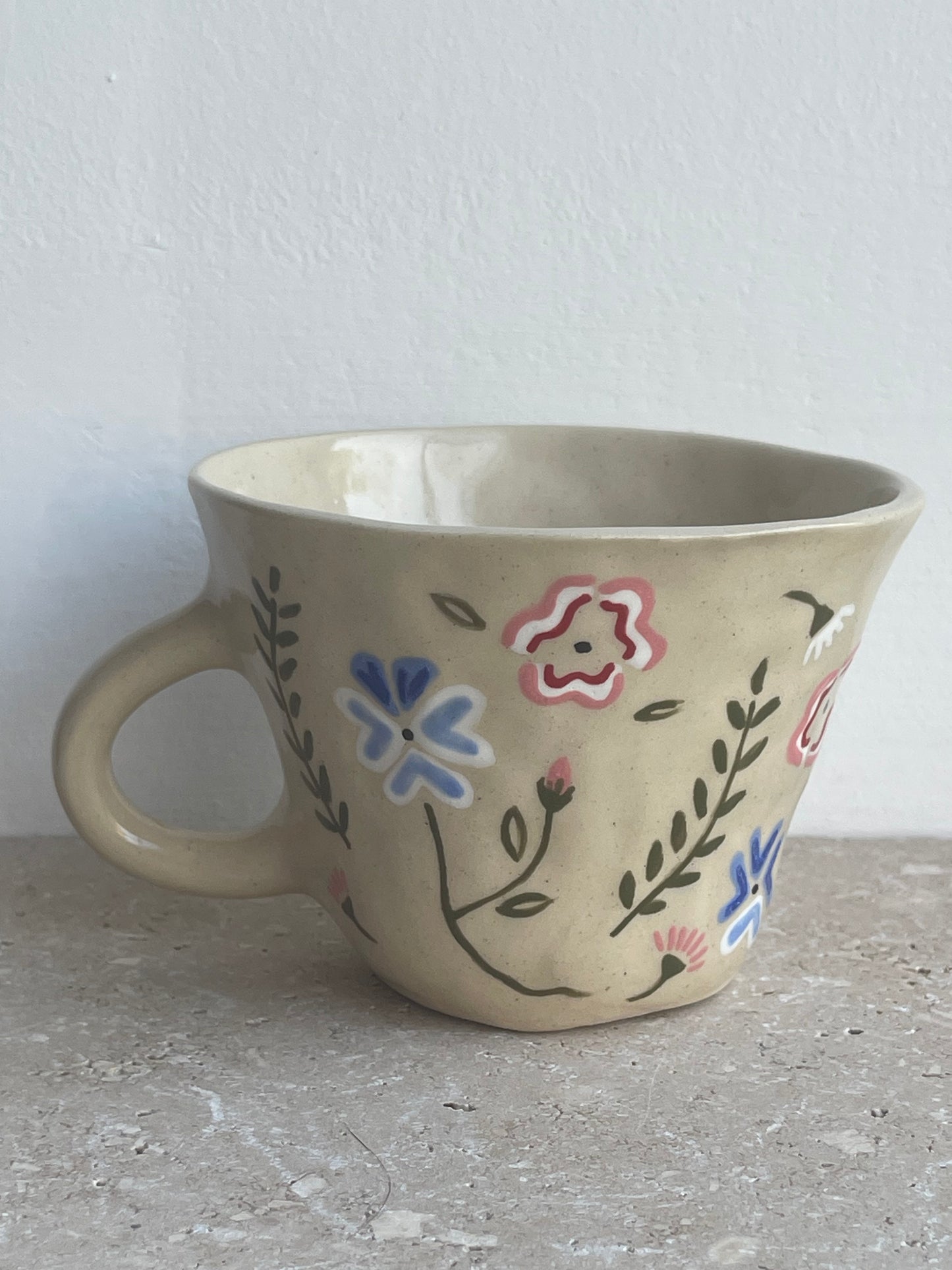 My mum, the first place I ever lived mug