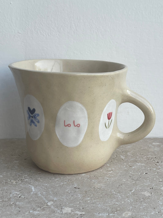 Mama / ماما vintage inspired mug