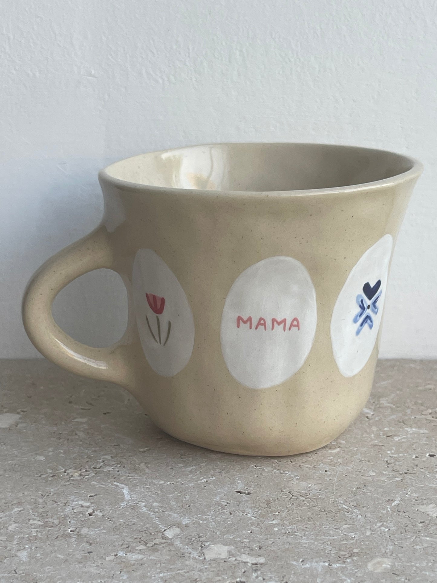 Mama / ماما vintage inspired mug