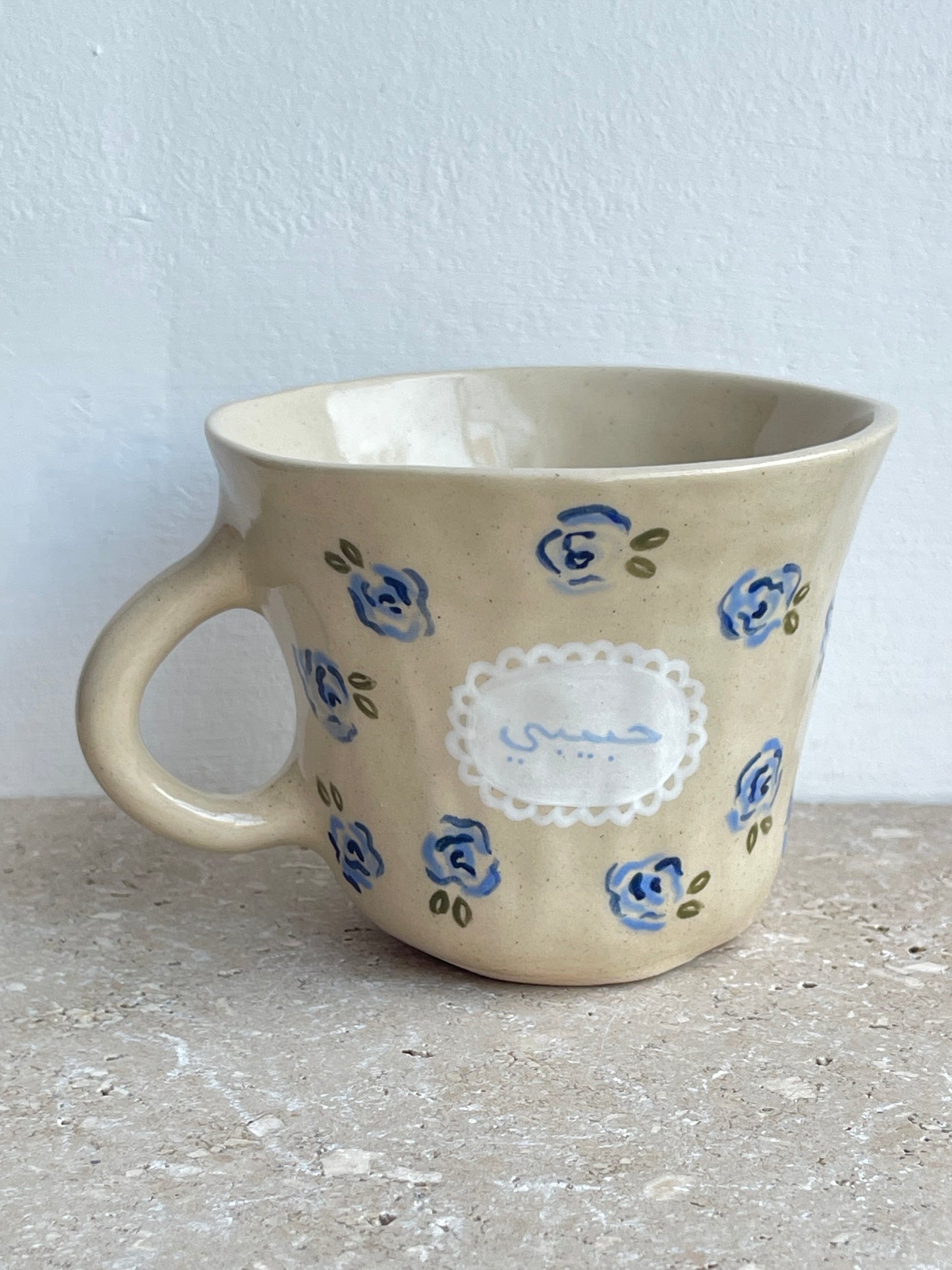 Baba / بابا rose garden mug