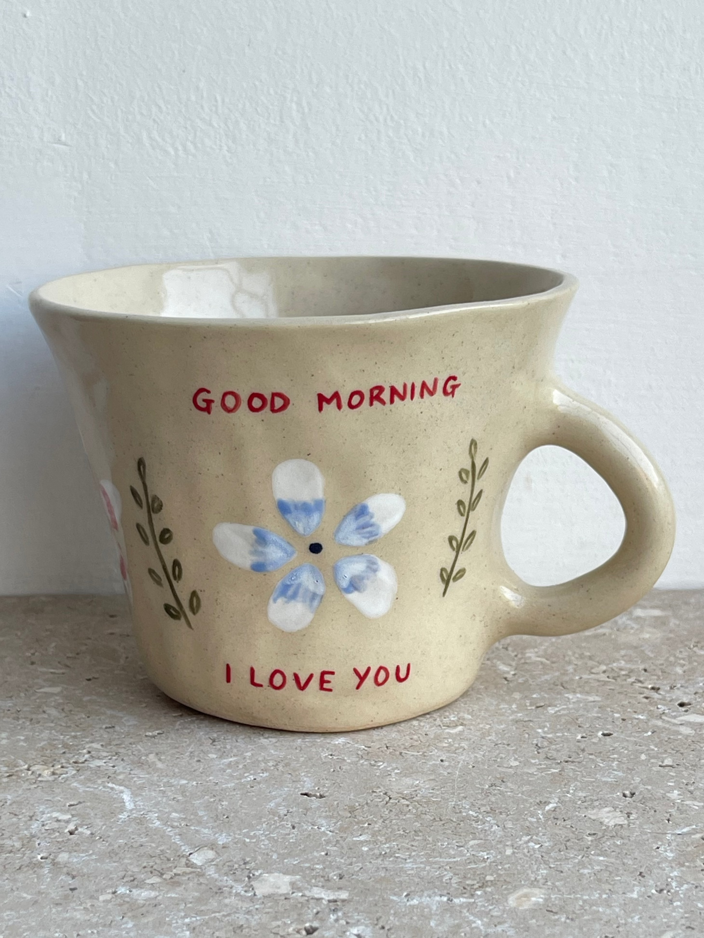 Good morning, I love you mug