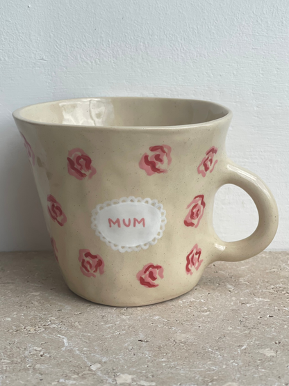 Mum / my love rose garden mug