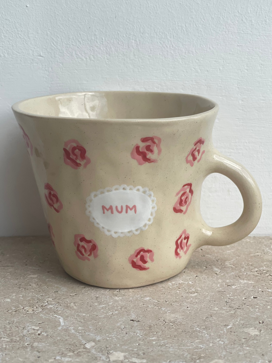 Mum / my love rose garden mug