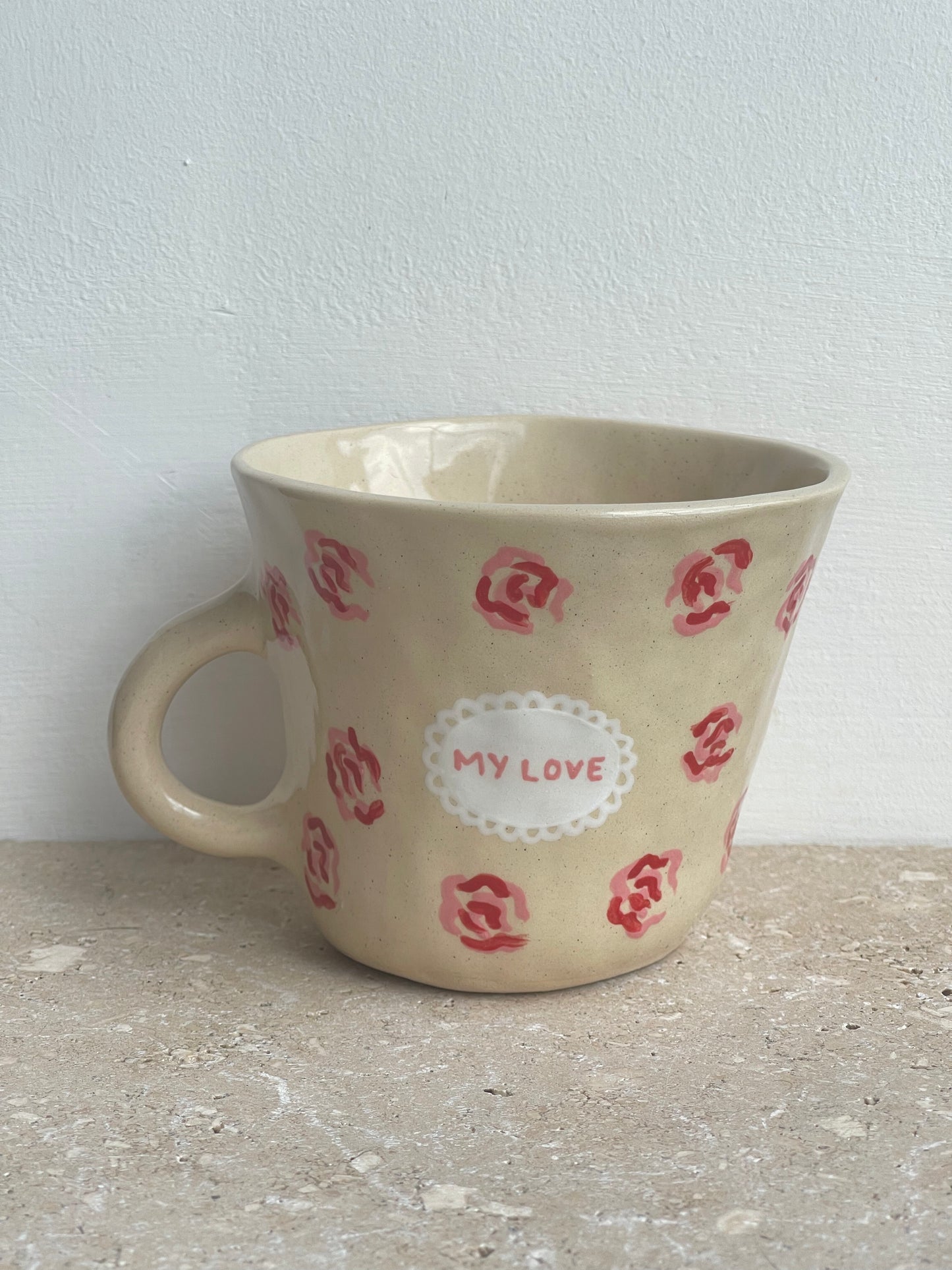 Mum / my love rose garden mug