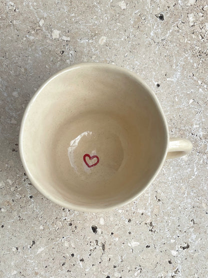 my home, my love, my mum stripe mug