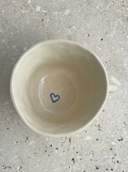 my hero, my dad (blue) mug