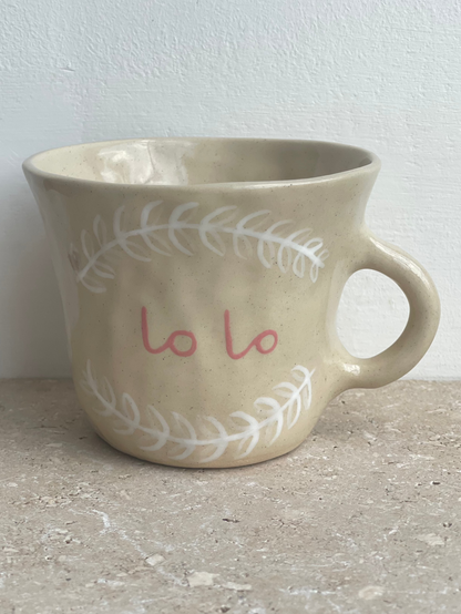 Mama / ماما feather mug