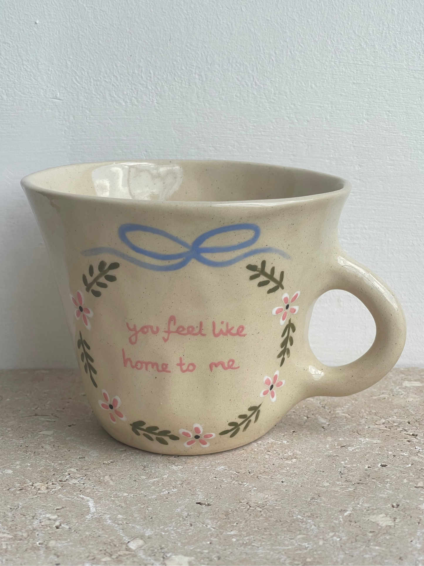 You feel like home mug