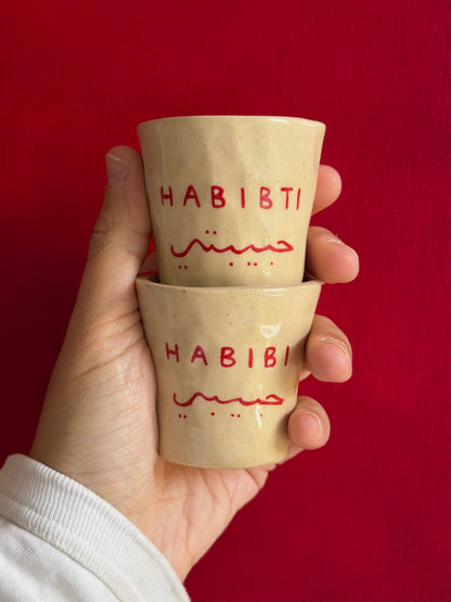 Dual Habibi and Habibti cups