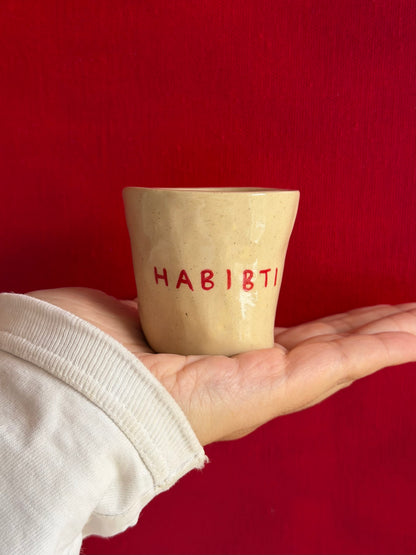Habibi and Habibti English cups