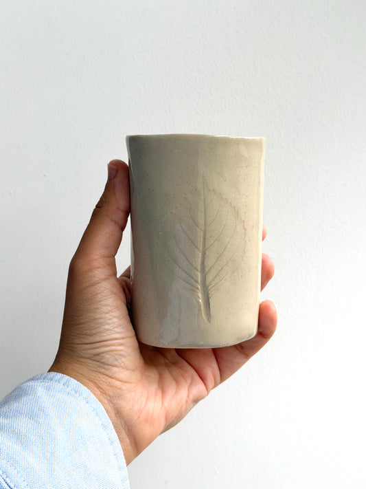 Mini leaf imprinted vase (OG archive) - 8