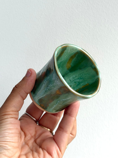 Espresso cup glaze test 1