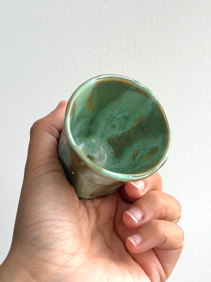 Espresso cup glaze test 1