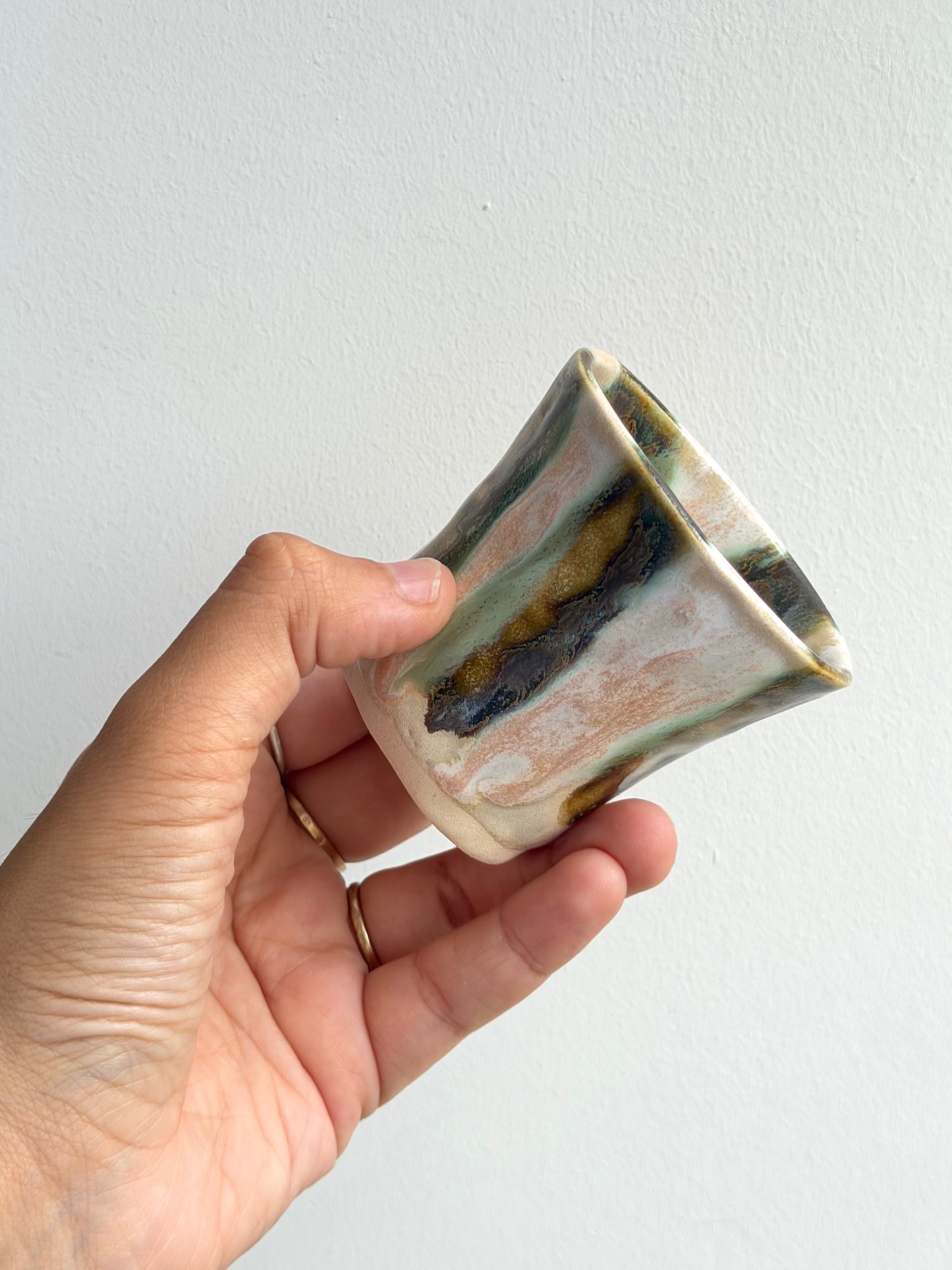 Espresso cup glaze test 8