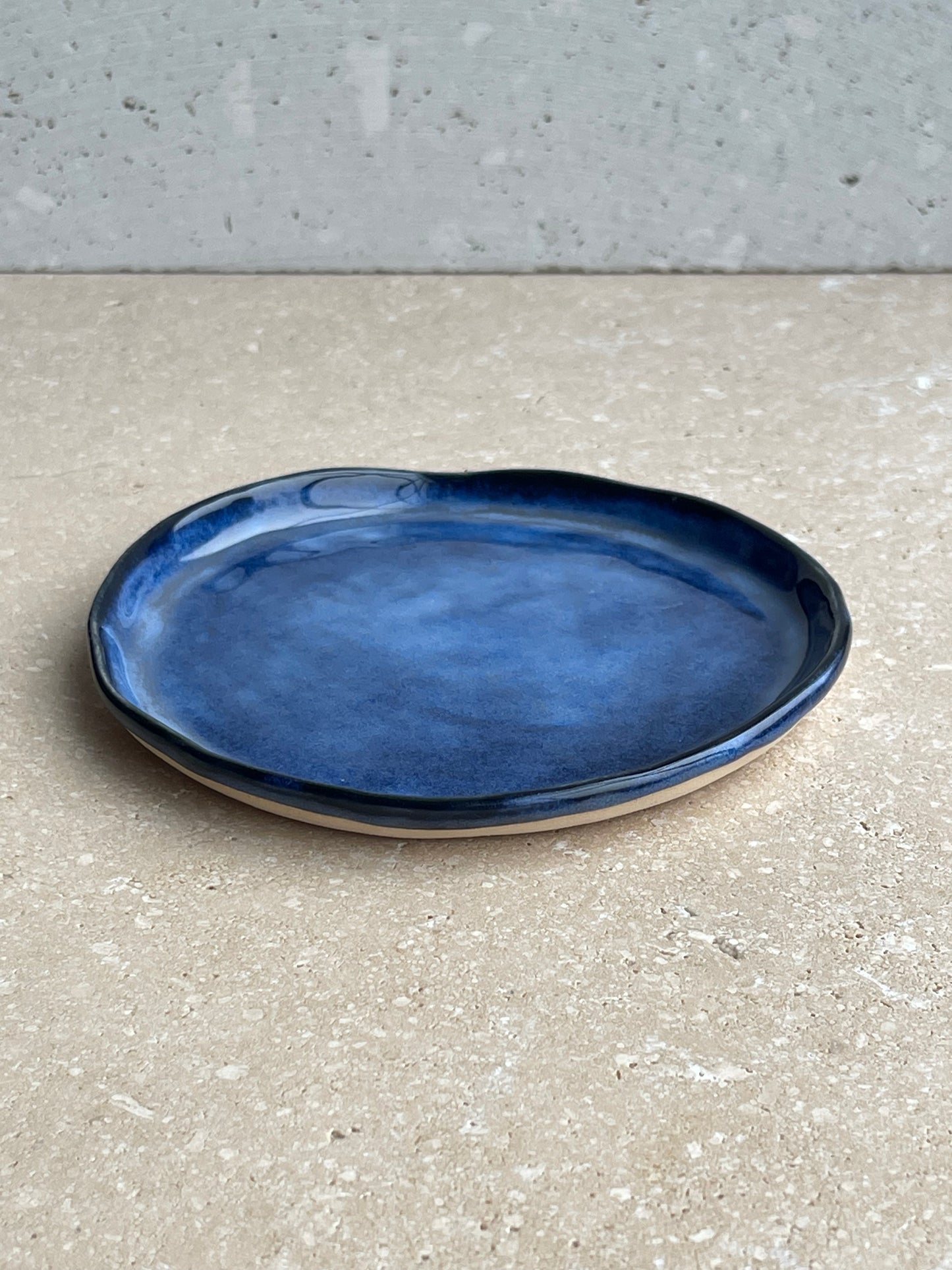 Earth's Rhythms | Bowl & Plate Set in Electric Blue