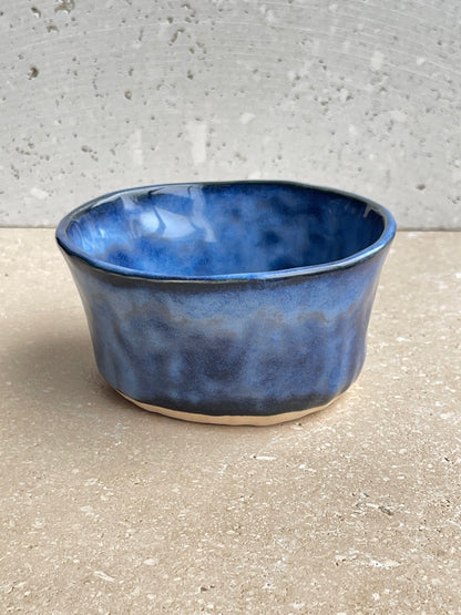 Earth's Rhythms | Bowl & Plate Set in Electric Blue