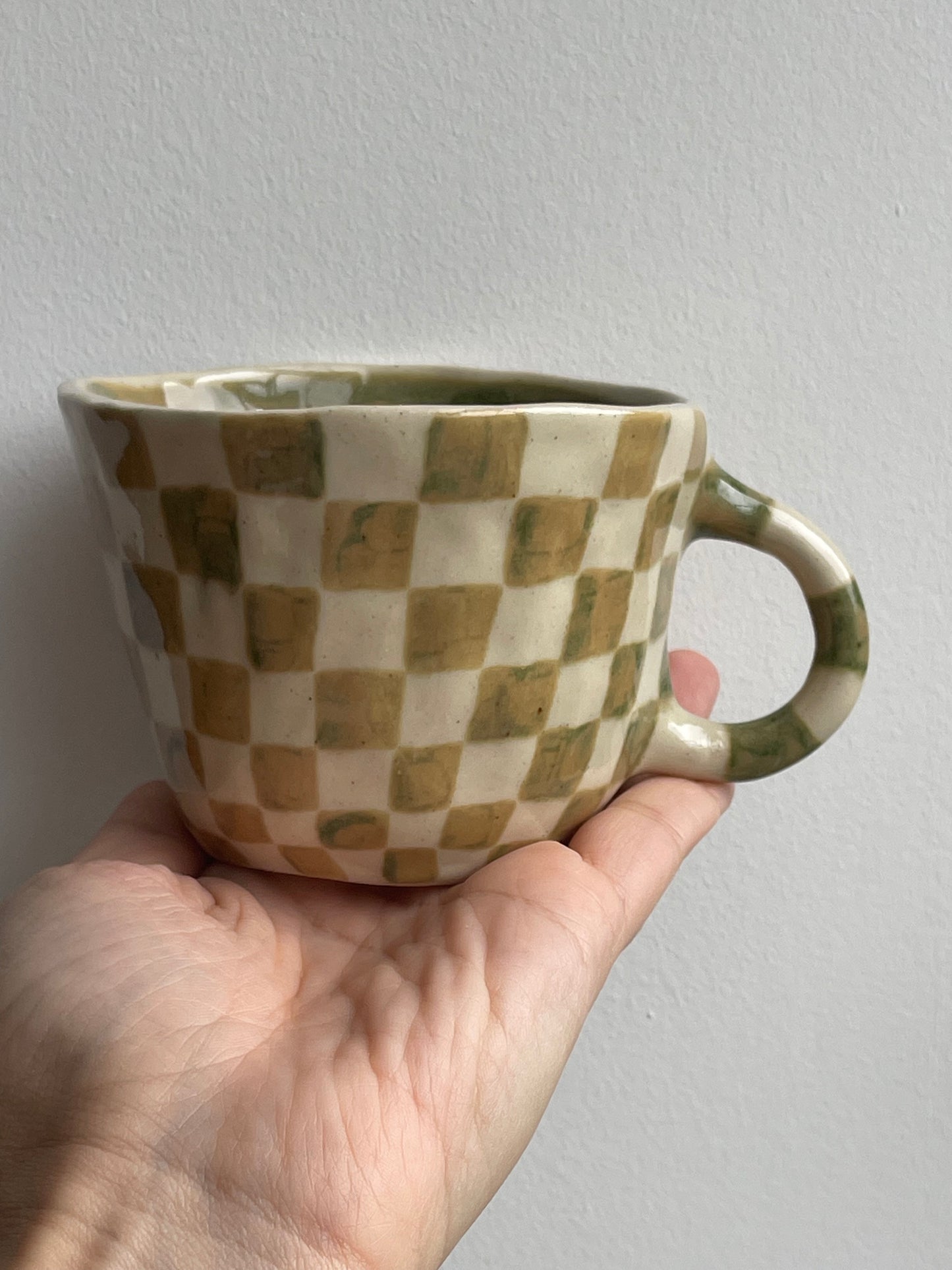 SAMPLE SALE - Checkerboard Mug 2