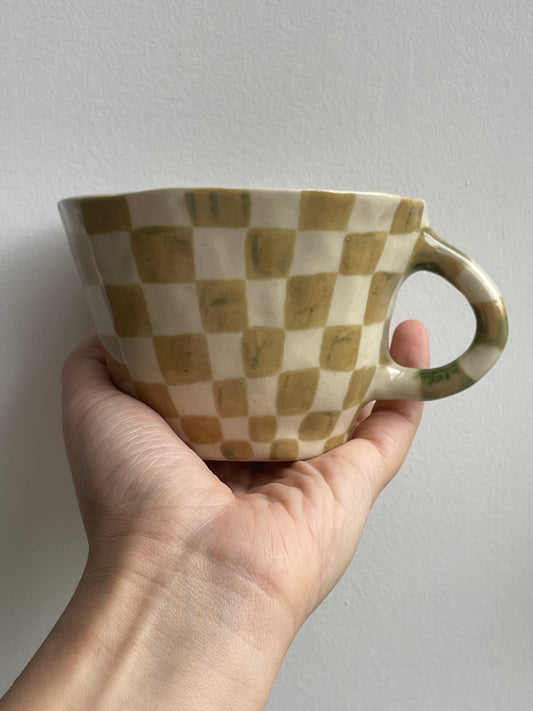 SAMPLE SALE - Checkerboard Mug 3