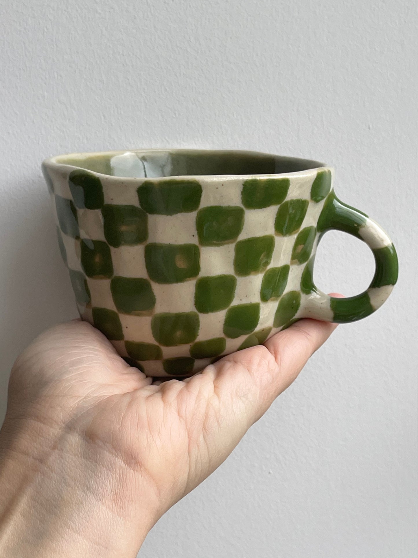 SAMPLE SALE - Checkerboard Mug 14