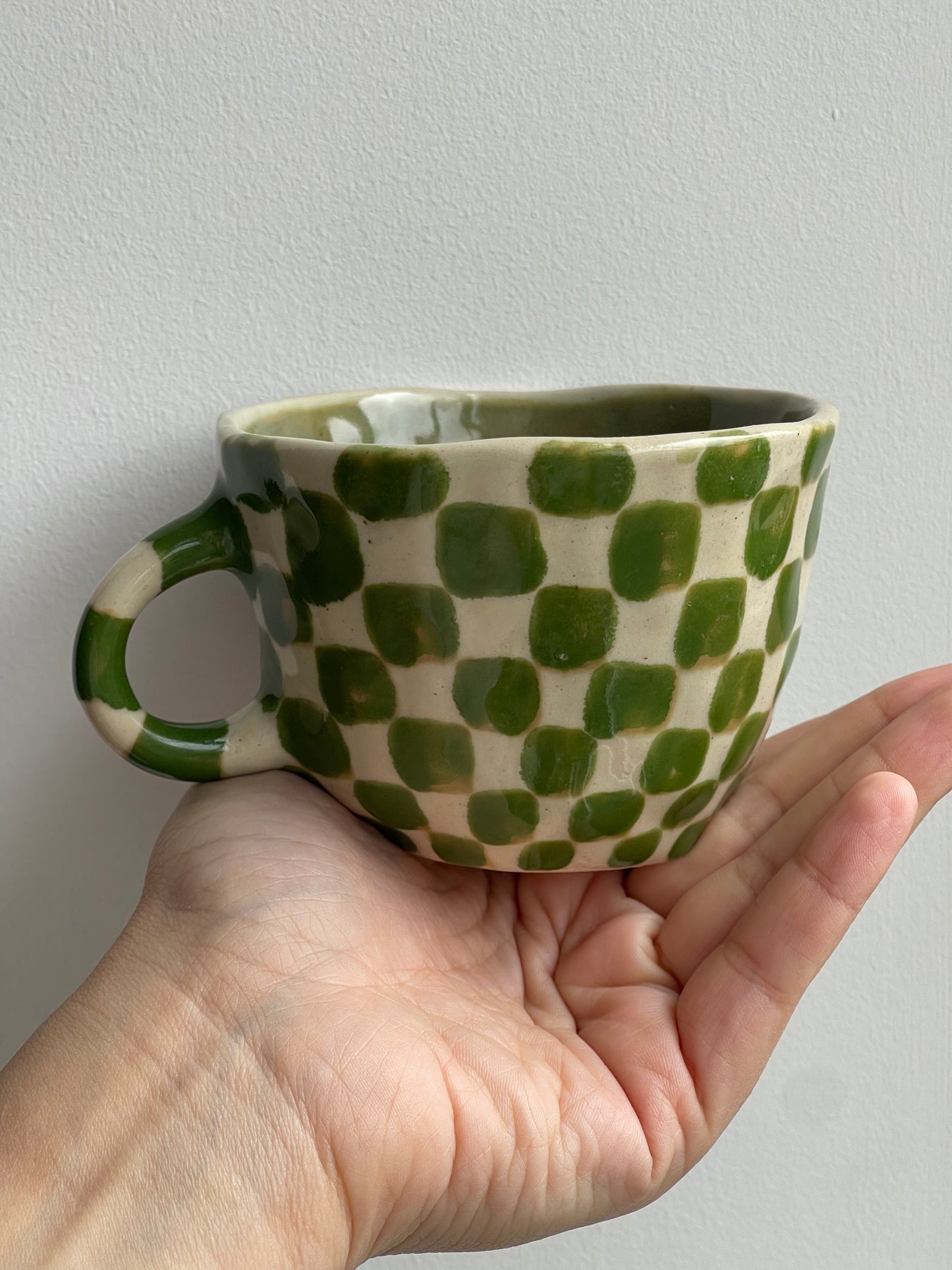 SAMPLE SALE - Checkerboard Mug 14