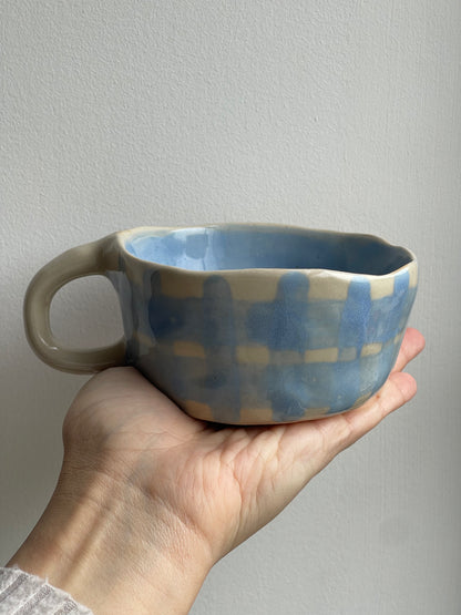 SAMPLE SALE - Gingham Mug 19