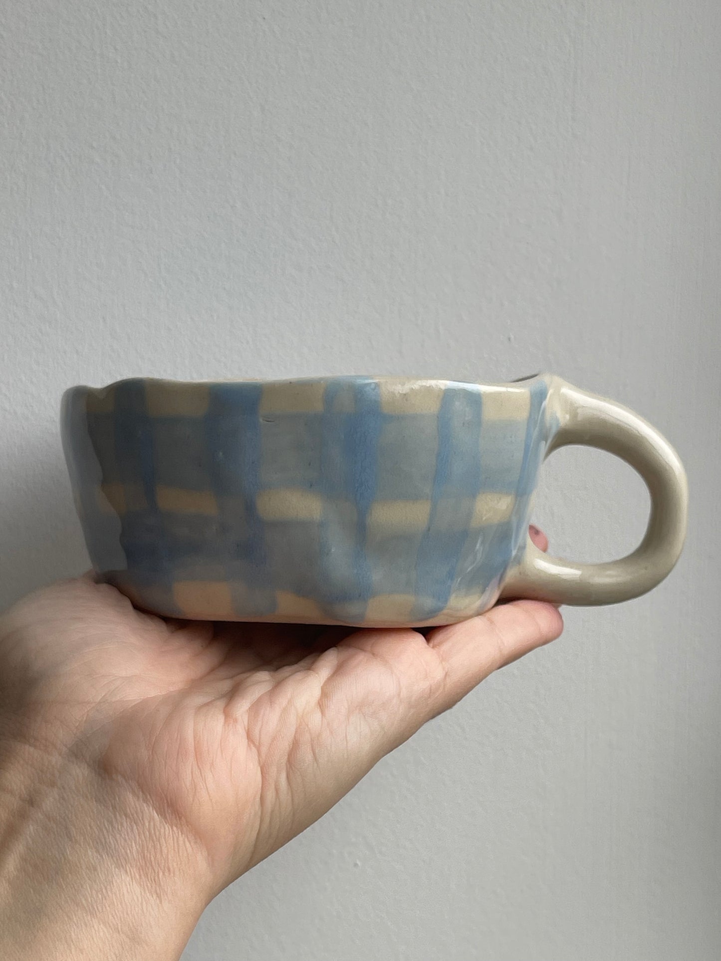 SAMPLE SALE - Gingham Mug 19