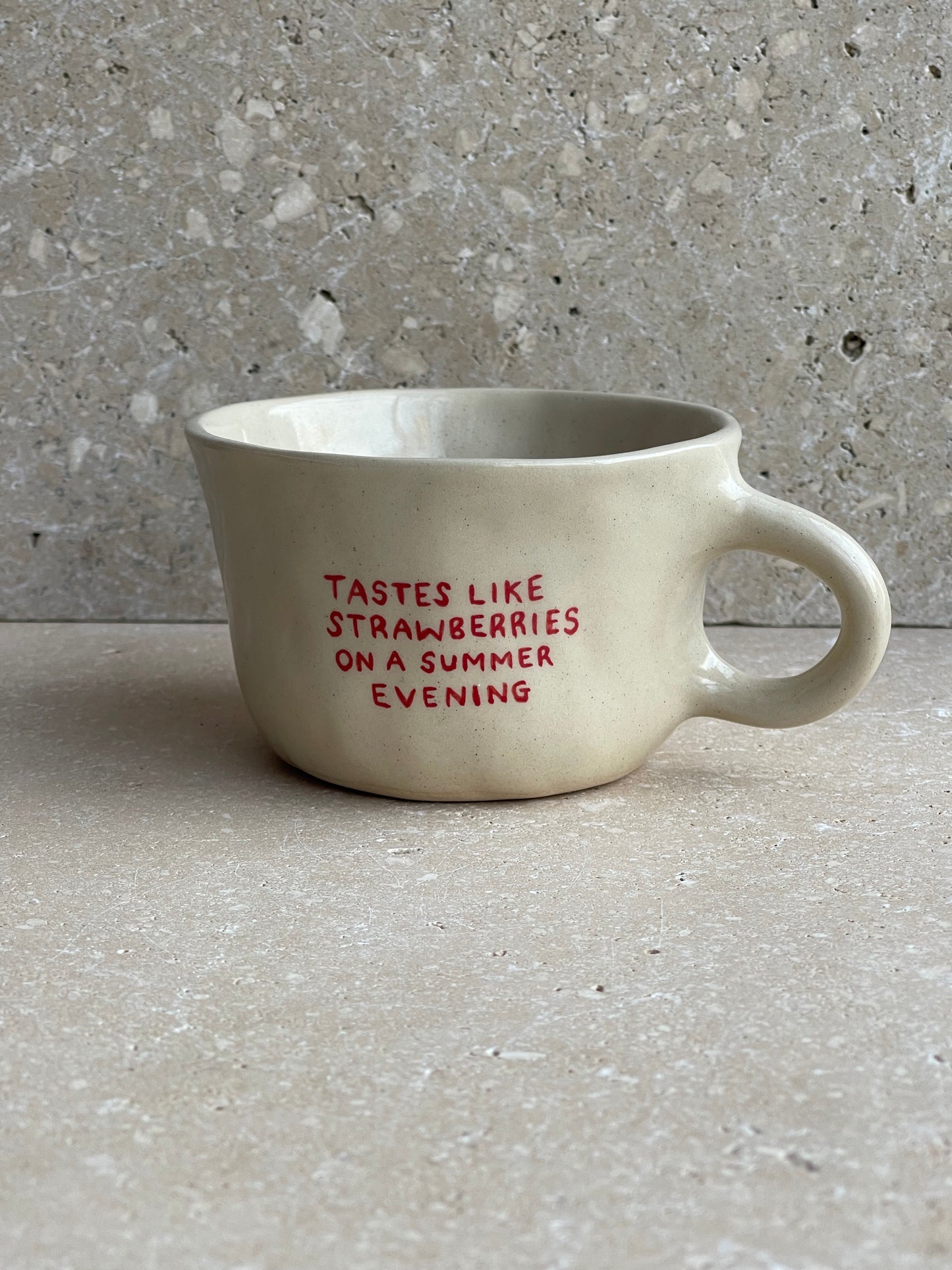 ((PREVIEW)) DREAMER: Tastes like strawberries on a summer evening mug