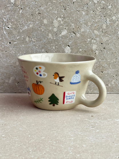 DREAMER: An autumnal afternoon mug