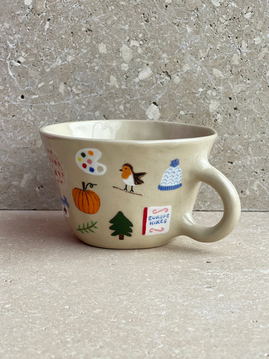 DREAMER: An autumnal afternoon mug