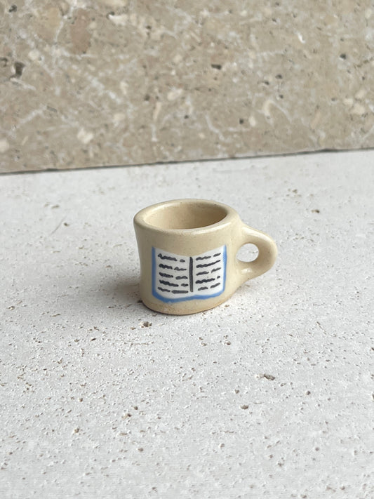 Miniature mug - Book lover