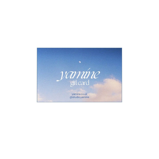 Yamine gift card